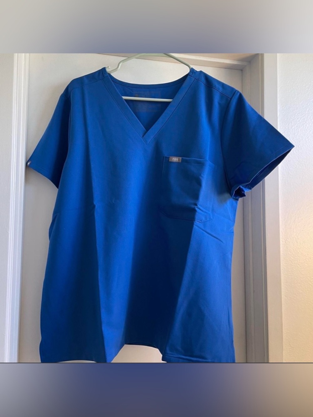 Figs Electric Blue Scrub Set NWOT **sold as a set**